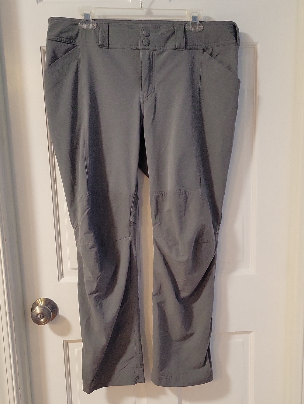 REI Women's Gray Screeline Hybrid Hiking Pants Size 14 Petite